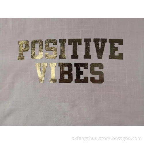 outdoor hot stamp customer logo sofa cushion